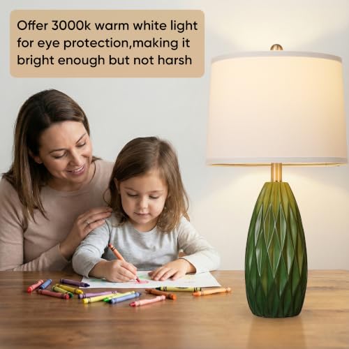 Modern Resin Table Lamp Set of 2 (2 Count)