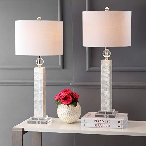 Bailey 32" Mother of Pearl Crystal Table Lamp