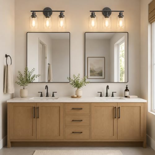2 Pack Modern Bathroom Light Fixtures (2 Count)