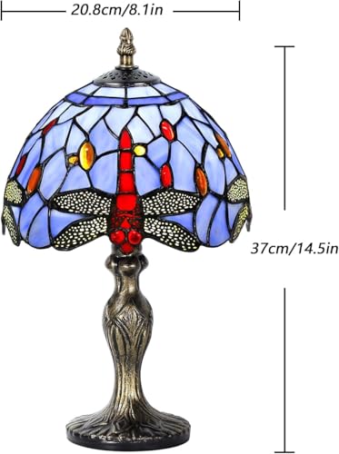 8'' Stained Glass Table Lamp