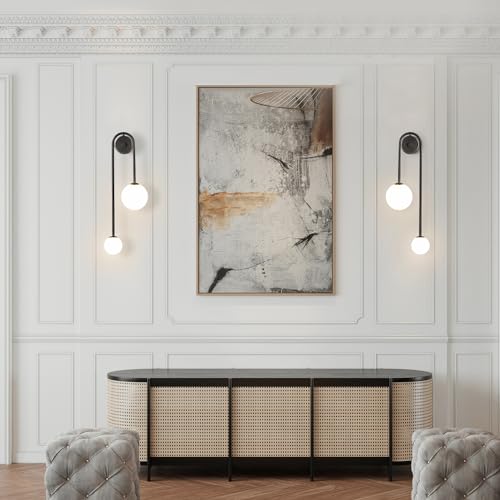 Modern Glass Globe Wall Light 2