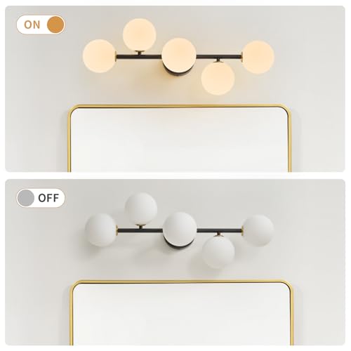 Black Bathroom Vanity Light Fixture