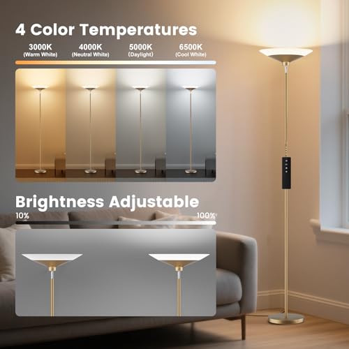 Torchiere Floor Lamp