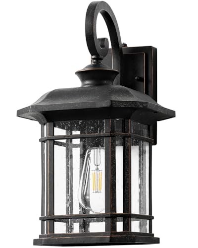 16.7" Large Bronze Porch Lights