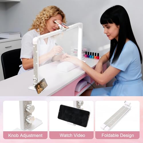 Nail Tech Lamp for Desk