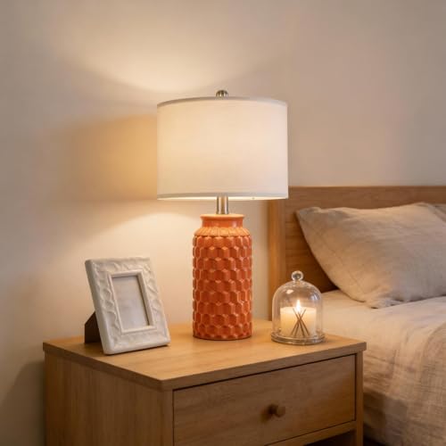 20.5" Ceramic Table Lamps Set of 2 (2 Count)