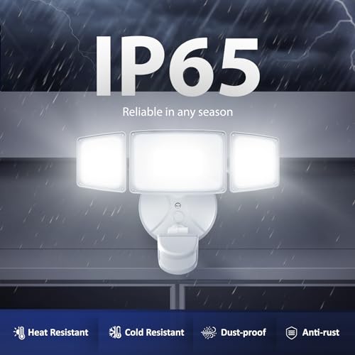 75W LED Flood Light Motion Sensor Outdoor