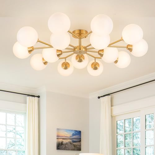 38.5" Semi Flush Mount Ceiling Light