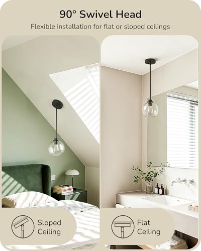 Modern Pendant Lights Kitchen Island 2 Pack (2 Count)