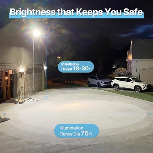 LED Parking Lot Lights Outdoor