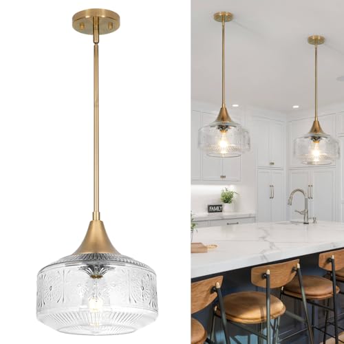 Vintage Gold Pendant Light