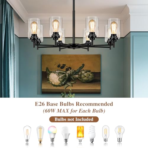 D33.5" Chandelier for Dining Room