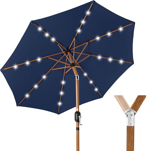 10ft Solar Market Patio Umbrella w