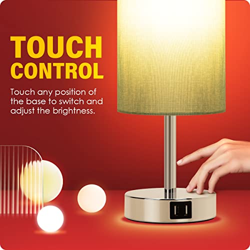 Bedside Lamp with USB Port