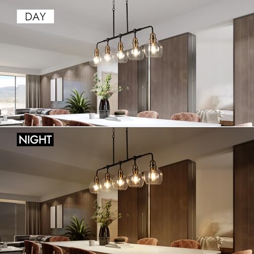 5 Light Kitchen Island Lighting