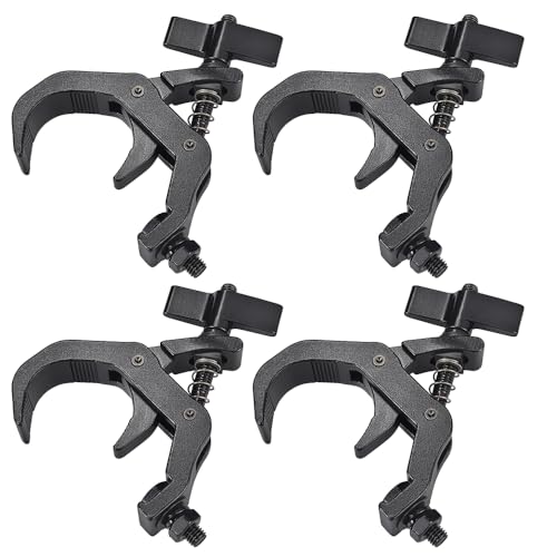 Truss Clamp Stage Lights Clamps Black (4 Count)