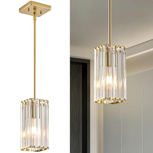 Modern Crystal Pendant Lights Kitchen Island
