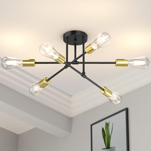 Modern Sputnik Chandelier Ceiling Light Fixtures