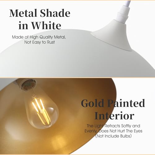 White Pendant Light 2 Pack (2 Count)