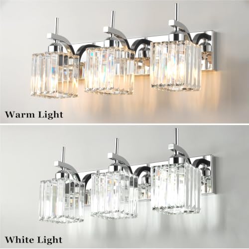 Chrome Vanity Light (Chrome / 3-Light)