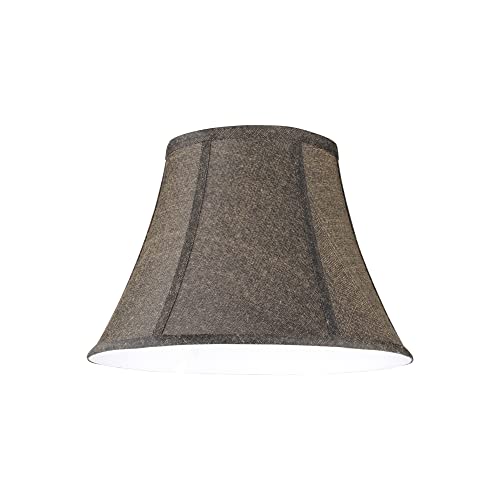 30093A Transitional Bell Shaped Spider Construction Lamp Shade