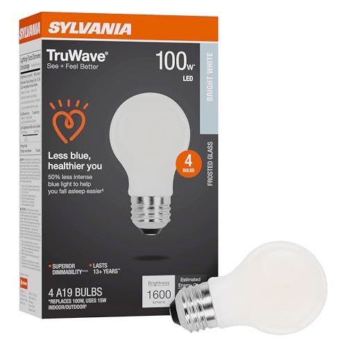 Sylvania LED TruWave Natural Series A19 Light Bulb (4 Count)