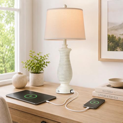28.5” Table Lamps for Living Room (2 Count)