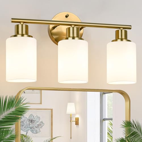 3 Light Bathroom Light Fixtures (3 Count)