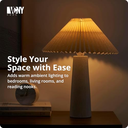 18 in Ivory Ceramic Table Lamp