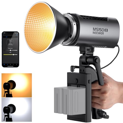 MS150B 130W Bi Color LED Video Light
