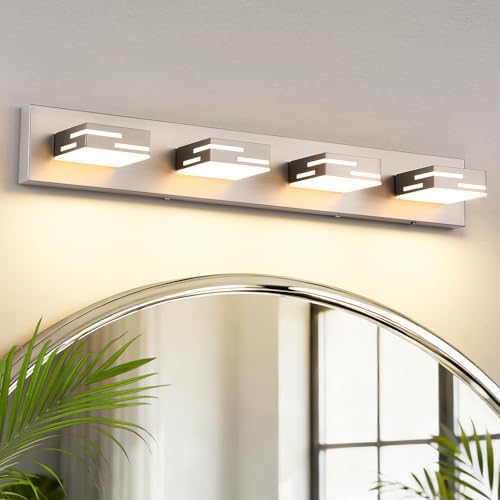4 Light 5CCT Modern Bathroom Vanity Light Fixtures