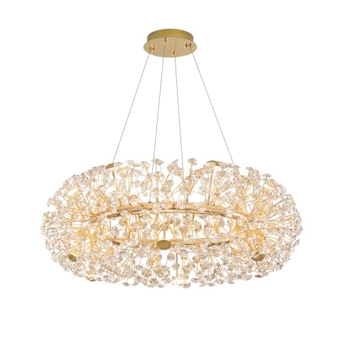 Gold Sputnik Chandelier