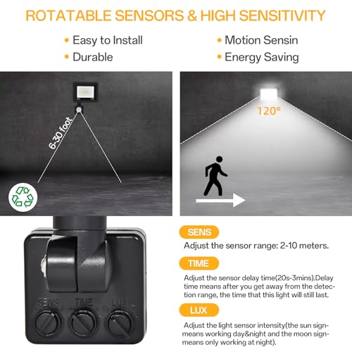 Motion Sensor Flood Light Outdoor