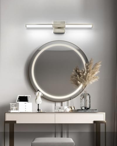 Modern Bathroom Light Fixtures Over Mirror