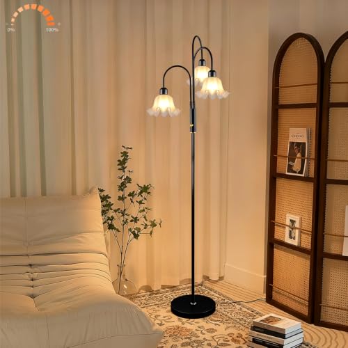 70IN Flower Floor Lamp for Living Room (3 Count)