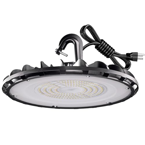 UFO LED High Bay Light 100W 11000LM 5000K High Bay LED Shop Lights