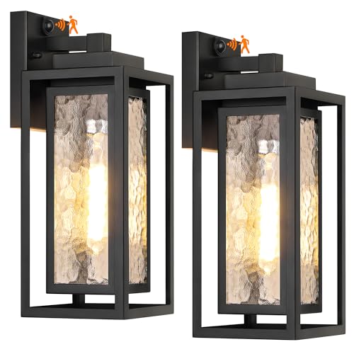 15.78'' Motion Sensor Water Ripple Porch Light (2 Count)