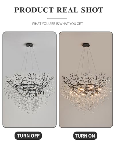 Modern Crystal Chandelier for Dining Room