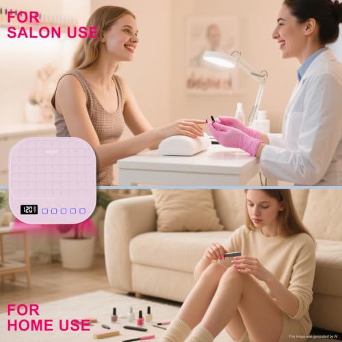 Red Light UV LED Nail Lamp