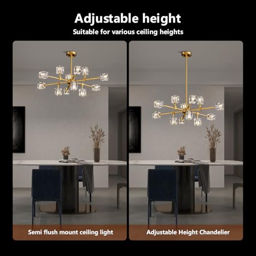 Crystal Chandeliers (12 Count)