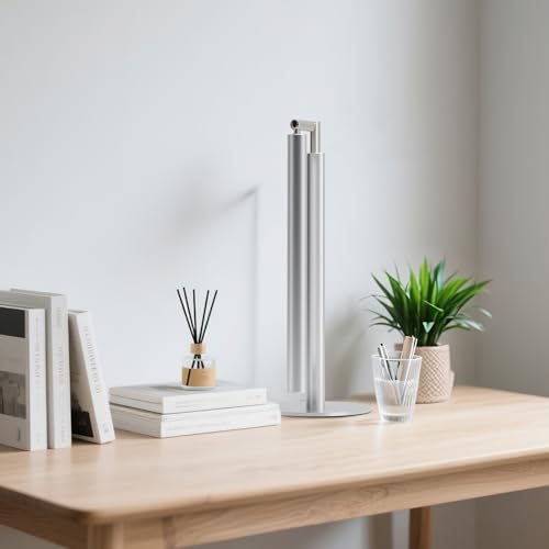 Silver LED Desk Lamp