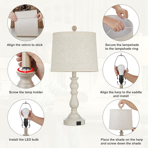 23'' Table Lamps Set of 2 (2 Count)