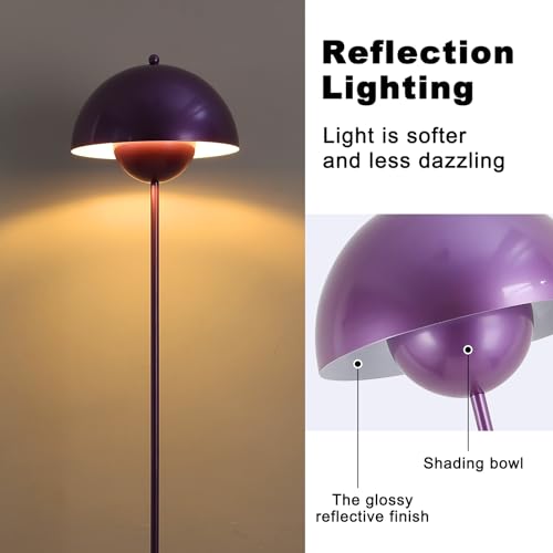 Mid Century Modern Metal Bud Floor Lamp for Home and Office