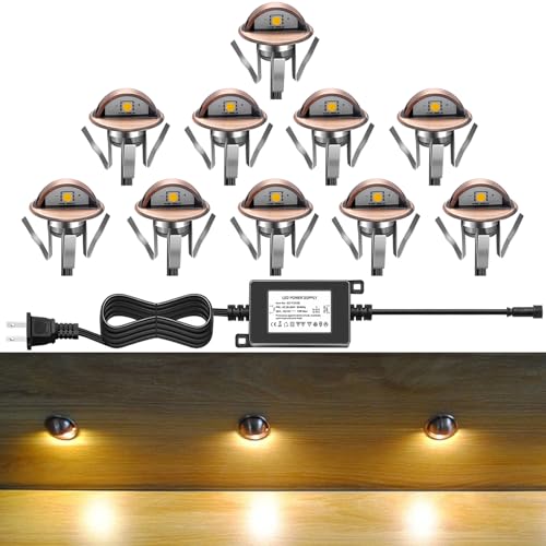 LED Deck Stair Lighting Kit (10 Count)