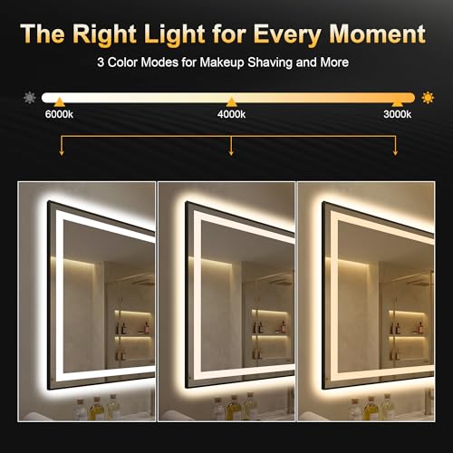 LED Bathroom Mirror with Light