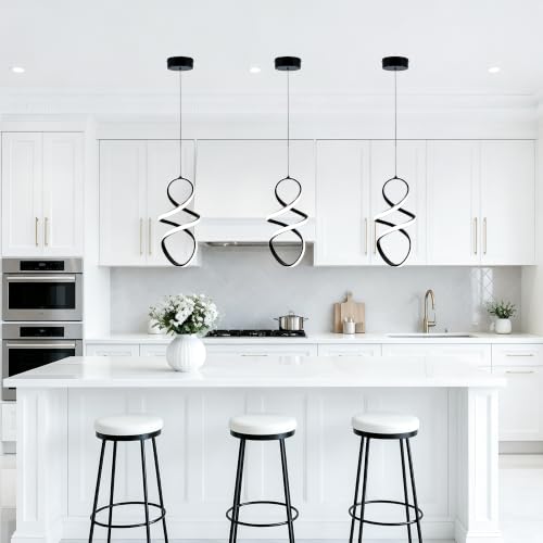Spiral Led Pendant Light Fixture