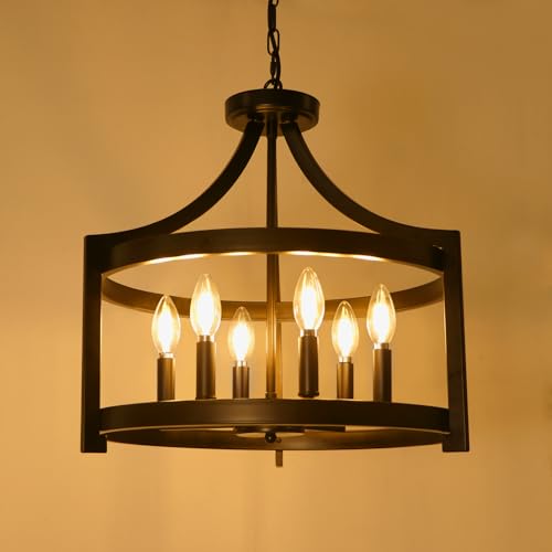 6 Light Farmhouse Chandelier