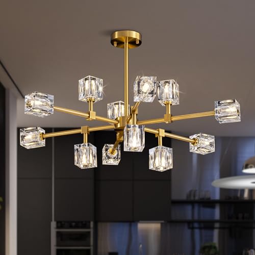 Crystal Chandeliers (12 Count)