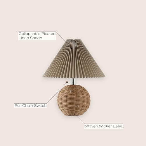 Aksel Sphere Table Lamp Coastal 17.25"