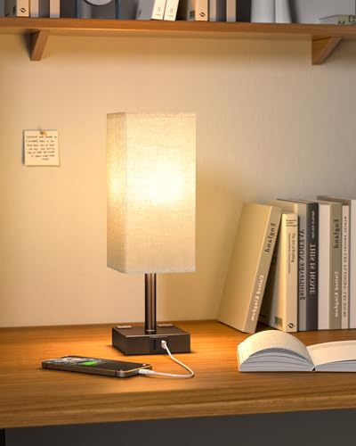 Brown Touch Table Lamp for Bedroom